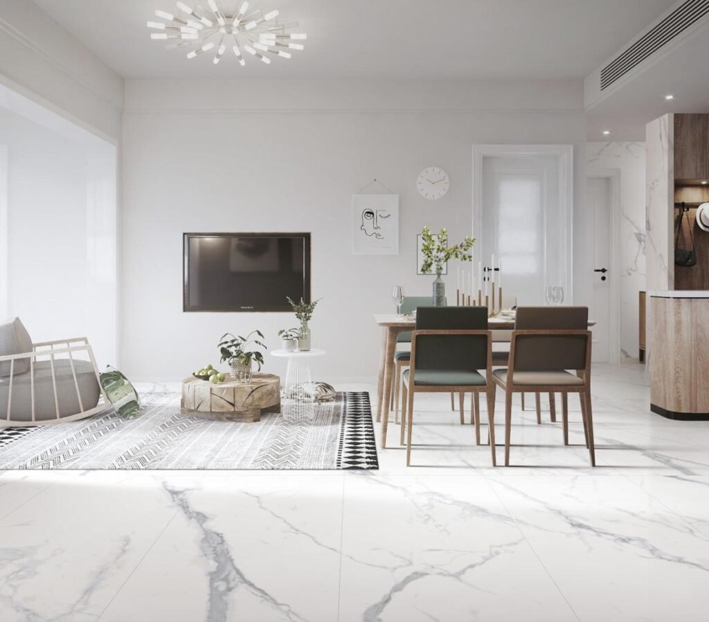 ITALIAN WHITE Porcelain Tile Collection