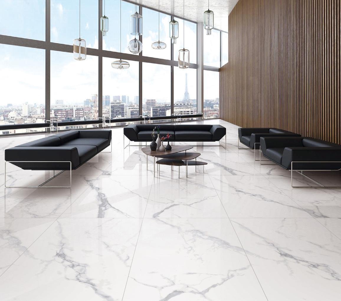 ITALIAN WHITE Porcelain Tile Collection - Image 2