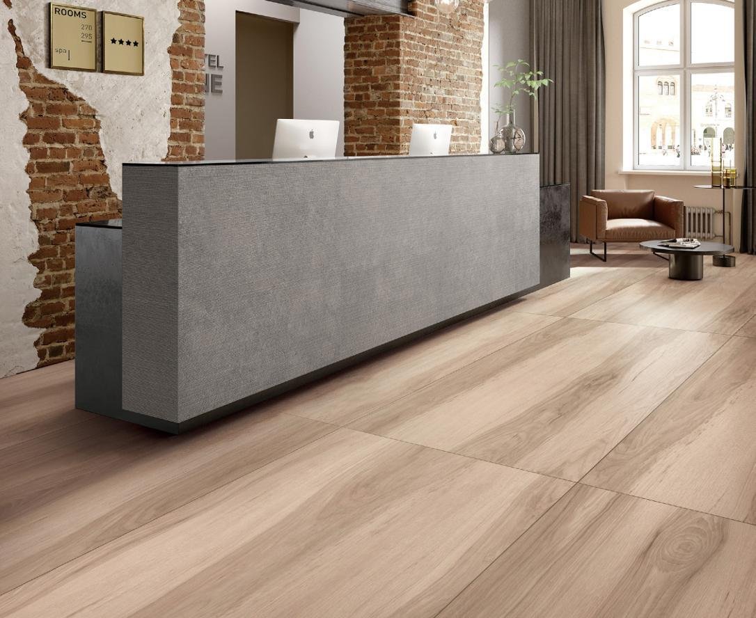 HICKORY Wood Look Porcelain Tile Collection